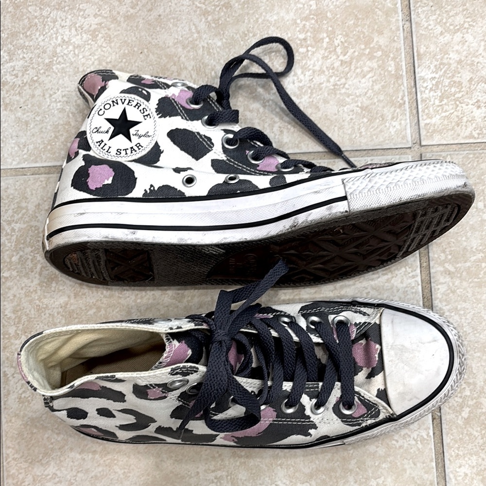 Converse High-Tops cute animal print